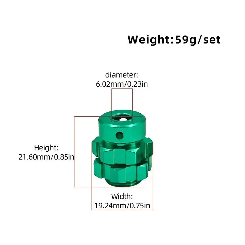Metal Extended Wheel Hex Hub Adapter 6469 5854 for  1/10 E-Revo  T-Maxx  RC Car Upgrade Parts Accessories