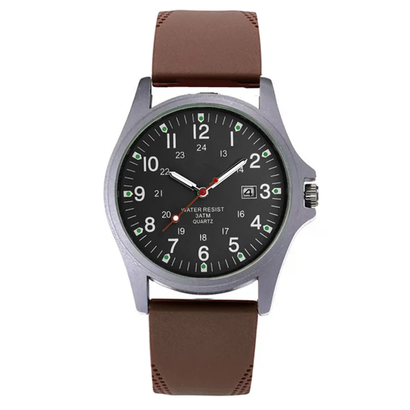 Reloj Hombre Brand Boys Watches Black Men Students Casual Silicone Band Sports Date Quartz Watch Relogio Masculino Montre Homme