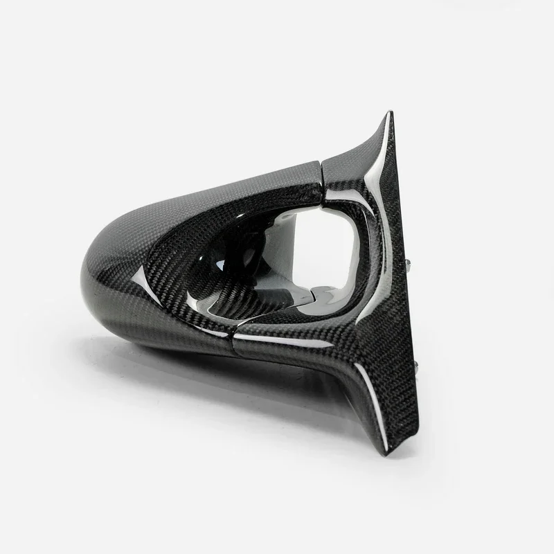 for Fairlady Z Z33 350Z carbon fiber rear view side door Aero Mirror replacement (Left Hand Drive Vehicle)