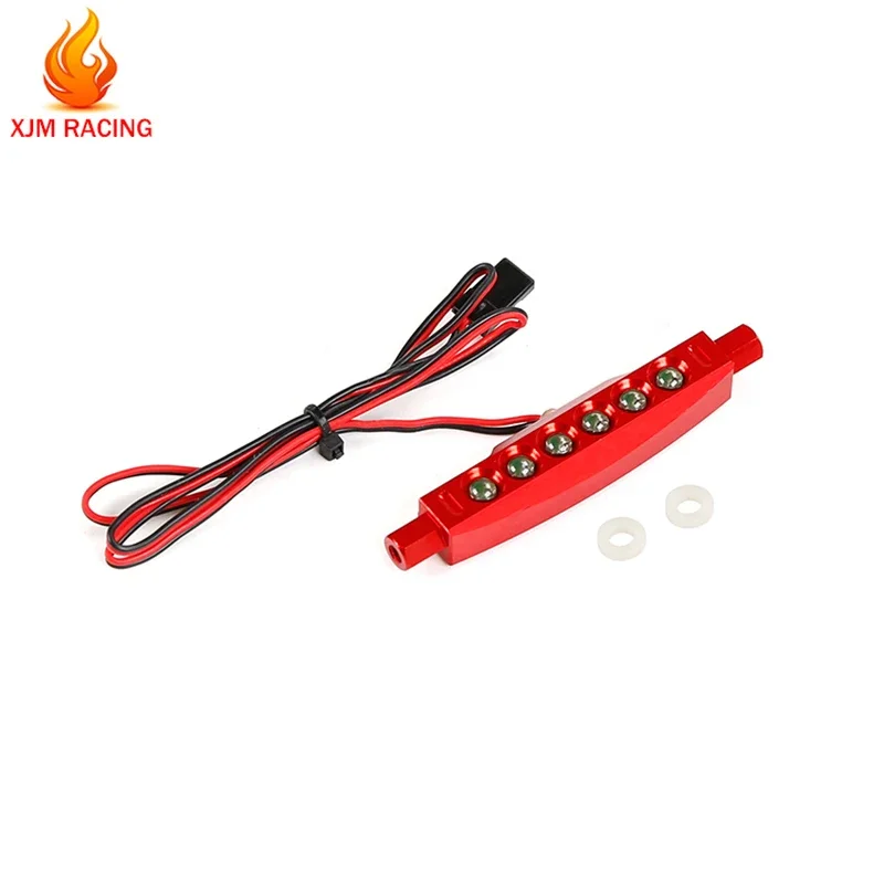 CNC Metal Rear Lamp Taillight Light Set for 1/5 Hpi Rofun Rovan Km Baja 5b Rc Car Racing Parts