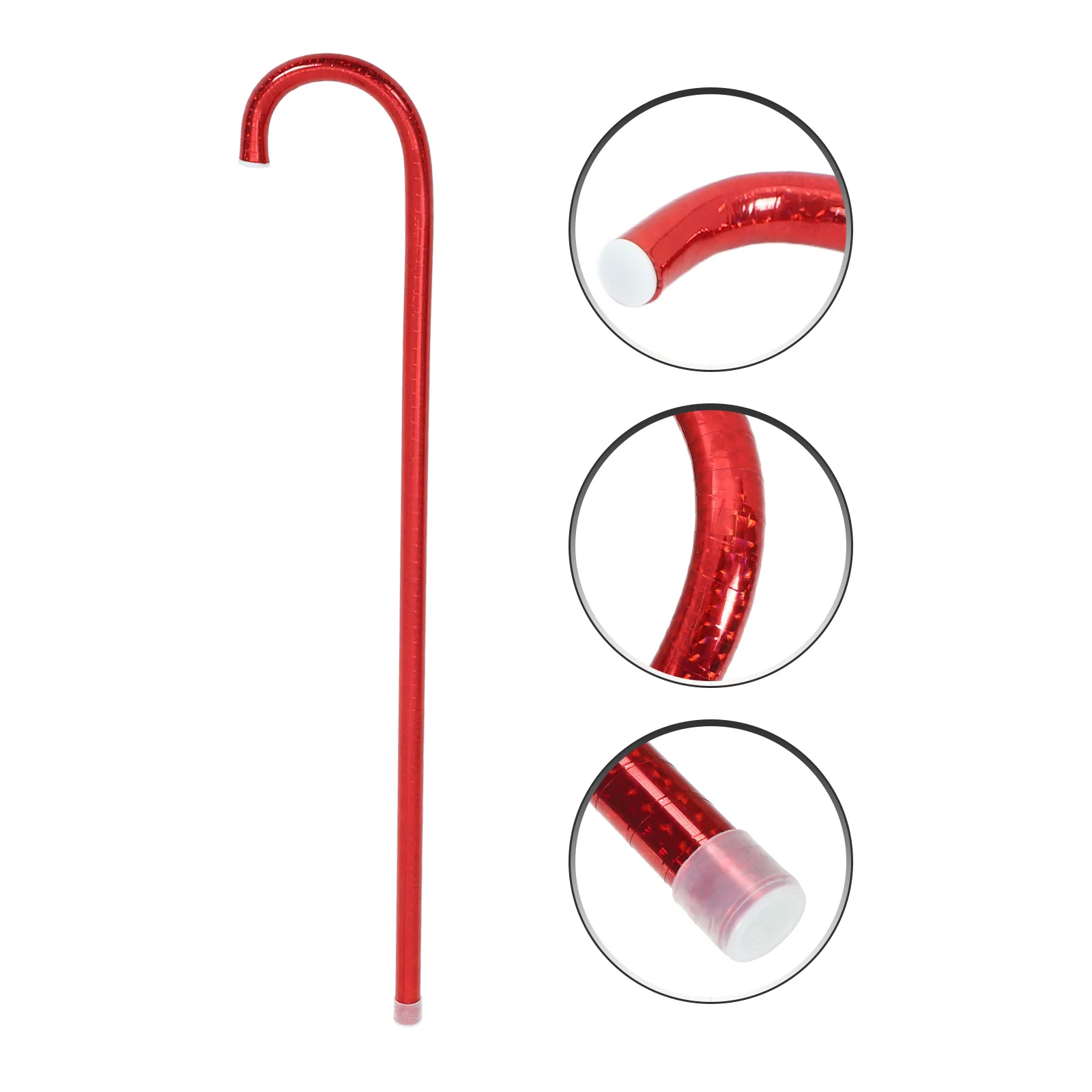 1 pezzo di canna da ballo jazz per bambini in PVC leggero cosplay stampella puntello festa di Halloween accessorio per travestimento decorativo da passeggio