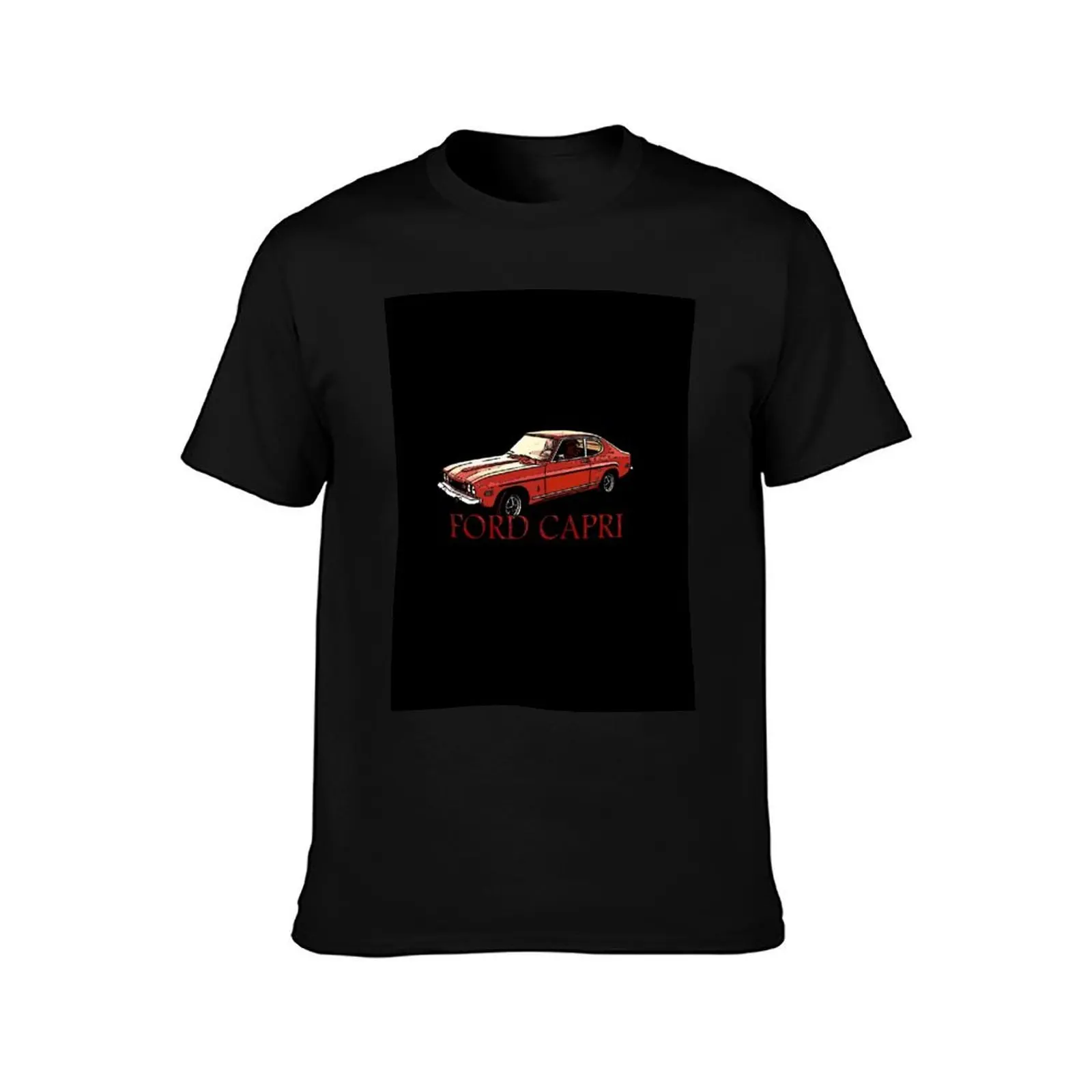 T-shirt FORD CAPRI T-Shirt hippie clothes valentines clothes funny shirt cotton anime figures anime shirts men