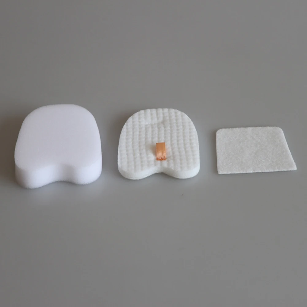 Peças de vácuo 3 conjuntos de filtro de espuma, peça de substituição uv380 hv380w hv381 hv381c hv384q, ferramenta de limpeza de suprimentos domésticos