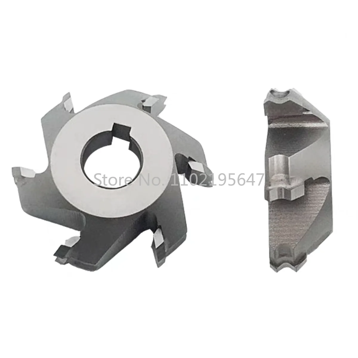 2Pcs/Pair Trimming Cutter Finishing Knife 58*16*6T left+right For Edge Banding Machine Woodworking Machinery Parts