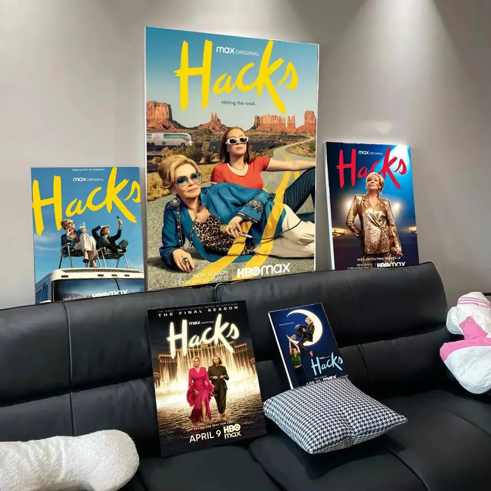 Classic Movie H-Hacks Poster Modern  Wall Art Aesthetic Minimalist Bedroom Decor Cafe Home Gift