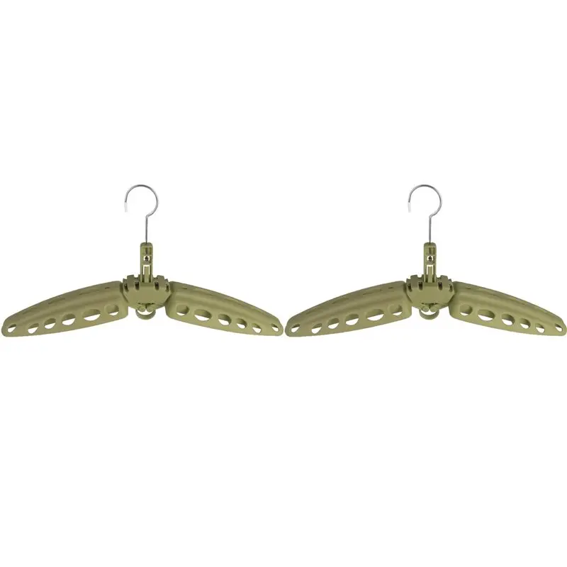 HOES-2X Wetsuit Hanger, Perfect To Dry Wetsuit Drysuit Life Jacket Or BCD, Quick Dry Foldable & Vented Dryer For Wetsuite Dry