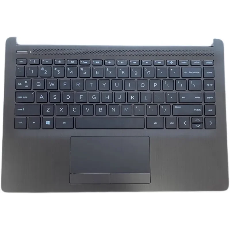 

NEW Palmrest w/ Keyboard Backlit Touchpad for HP Pavilion 14-CF 14-DF 14-DK L24817-001 BLAC K