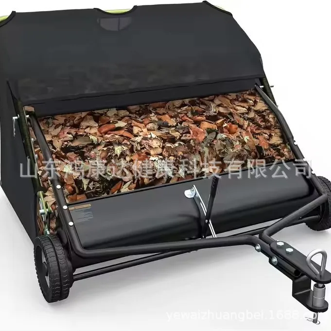 52-Inch traction sweeper is sturdy and reliable, can be collected quickly, and the setting is adjustable
