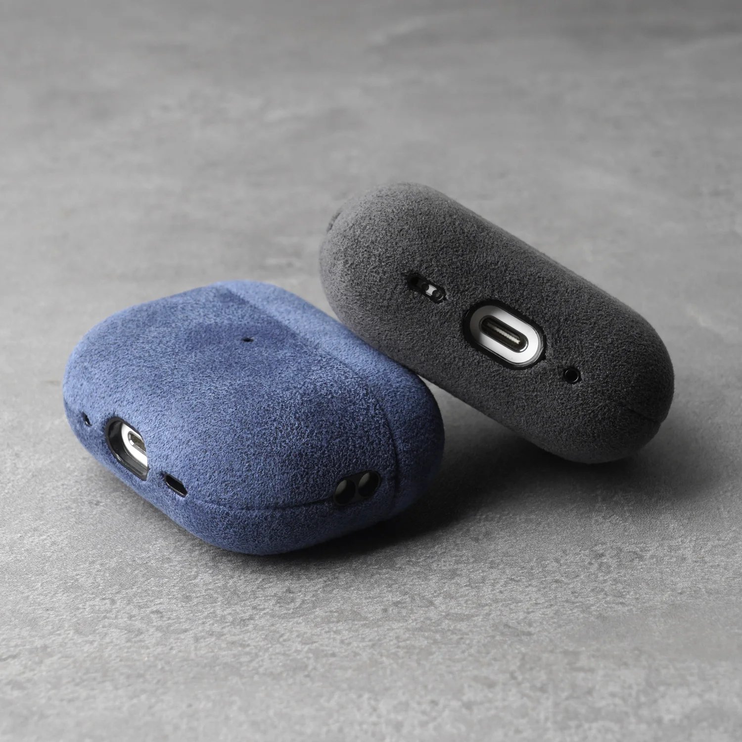 ALCANTARA Case for AirPods Pro 3 Luxury Suede Leather Cases Wireless Bluetooth Headset Turn fur Cover view 3