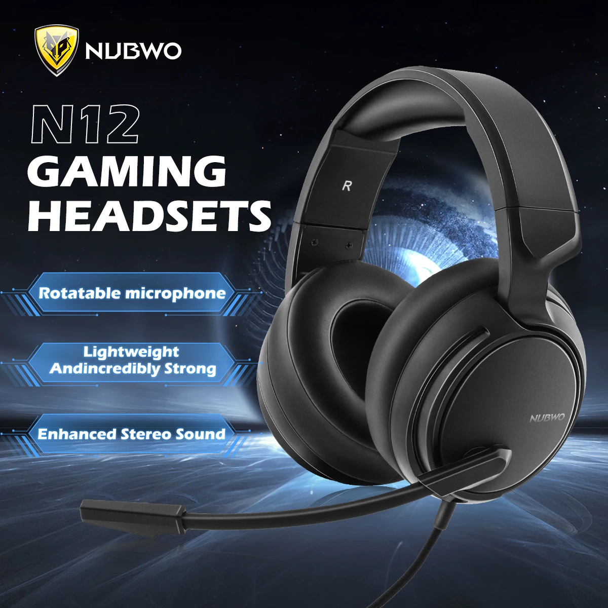 Nubwo N12 Gaming He… - image