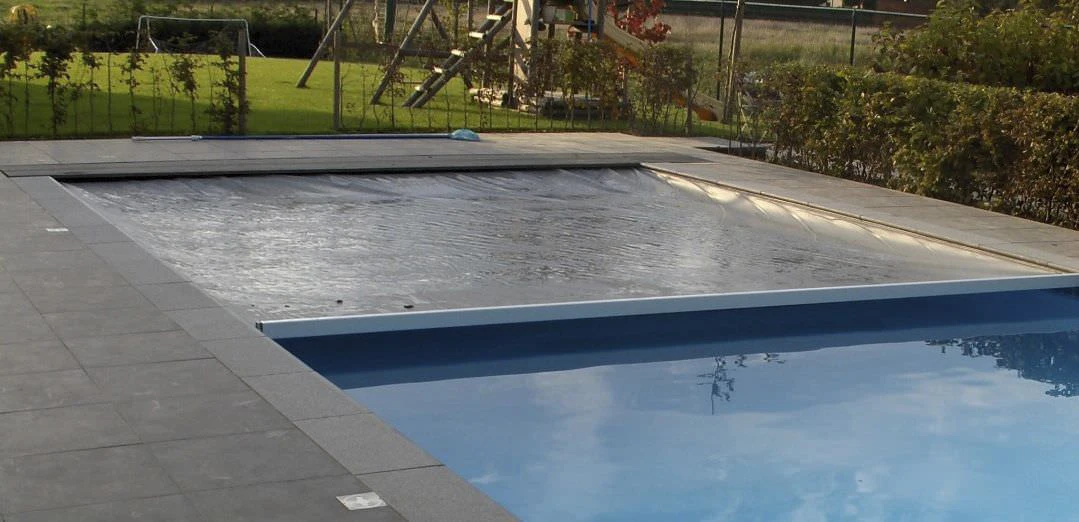 PVC Woven Fabric Tarpaulin Automatic Pool Cover