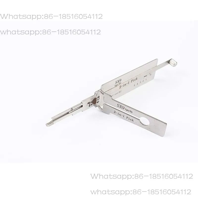 Original LISHI Tools SX9 2 in 1 Ign Dr for Citroen Car Door Lock Opening Pick Decoder  Locksmith Tools