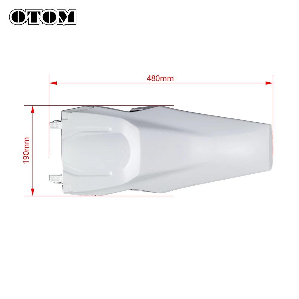 OTOM 2019-2023 Motorcycle Rear Fender Mudguard Mud Guard Plastic Body Cover For HUSQVARNA FC TC FE TE FX TX 125 150 250 350 450