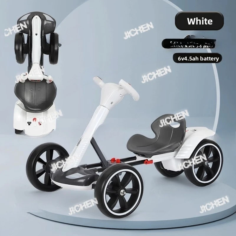 

Новый электрический 4-колесный привод с двойной батареей, складной и портативный для сидения