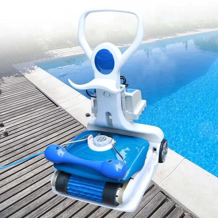 Smart Above-ground Swimming Pool Cleaning Robot Safety Strong Suction Type Cleaner