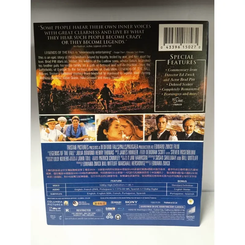 Burning Years Blu-ray Disc 30th Anniversary 4K Restoration Edition Boxed Brand New and Unopened