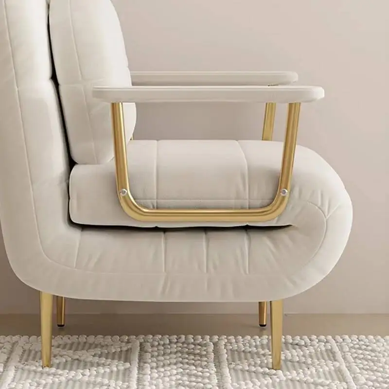 أرائك غرفة المعيشة الفرنسية الذراع أنيقة وعصرية ولطيفة ومتعددة الوظائف وسرير أريكة مريح ومريح من Canapé أثاث منزلي قابل للتحويل #4