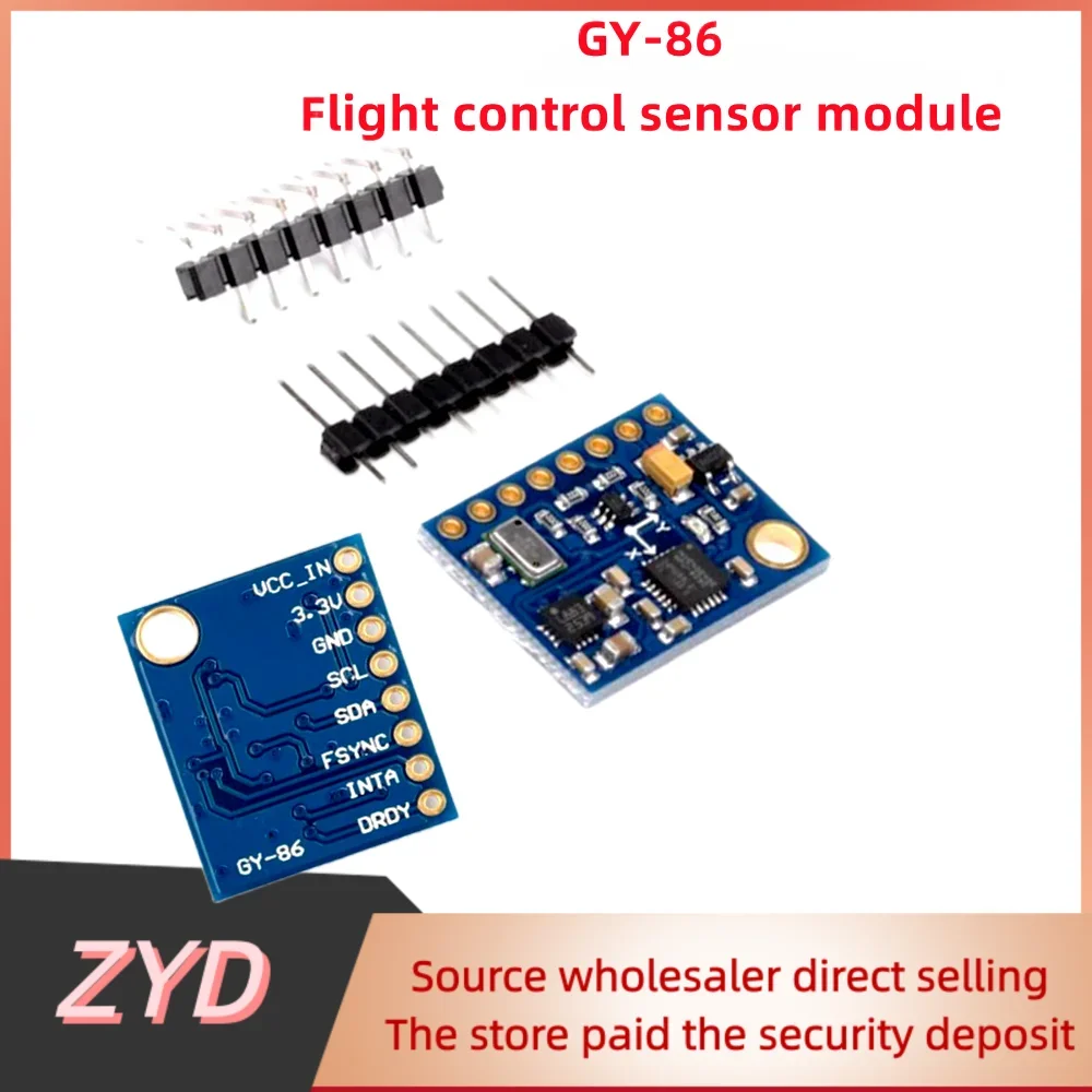 ZYD Original GY-86 10DOF MS5611 HMC5883L MPU6050 Flight Control MWC Module Flight Control Sensor Module