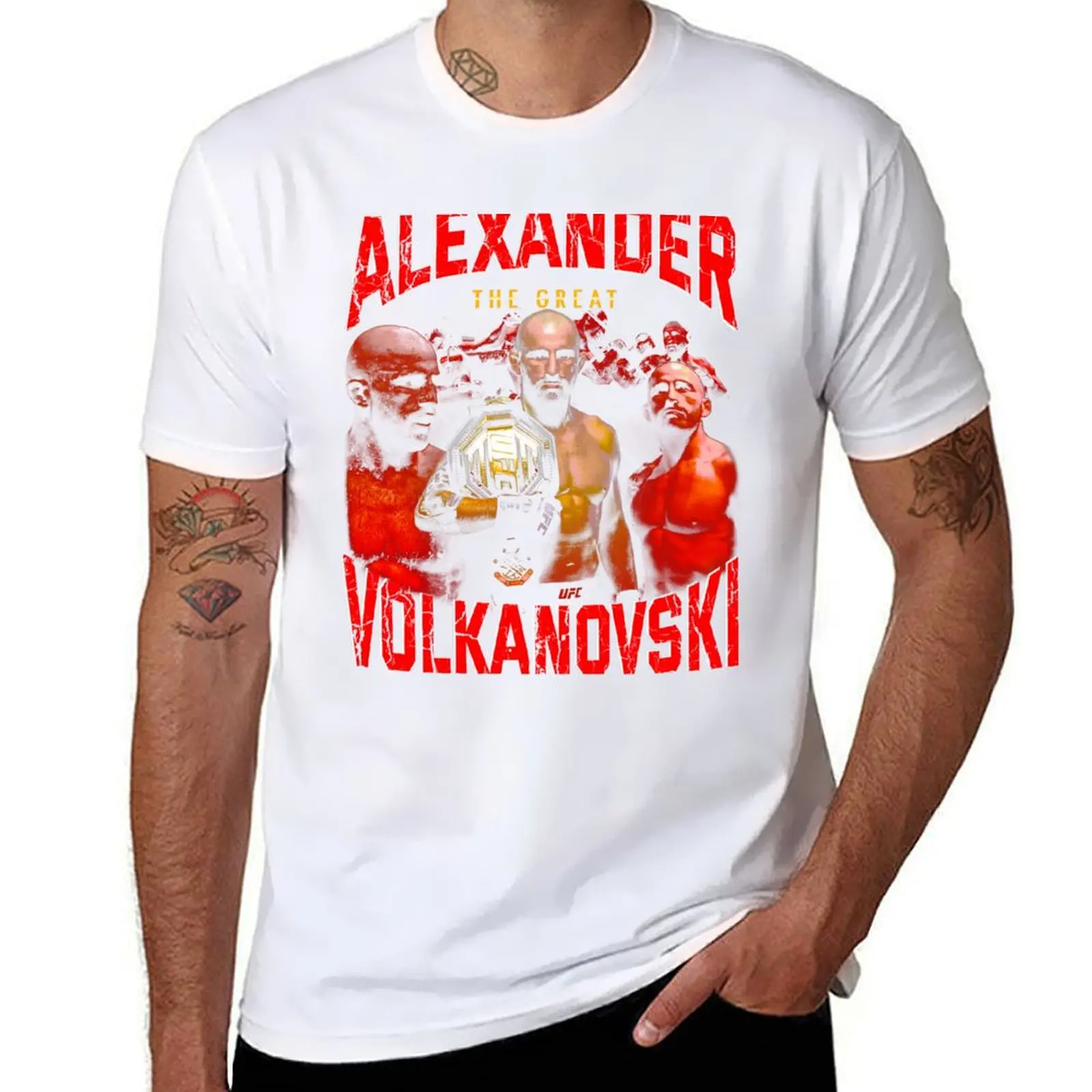

Alexander Volkanovski Volk Vintage T-Shirt graphic t shirts for man man t shirt summer T-Shirt