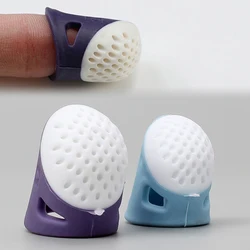 Ditale in Silicone Anti-stick Finger Cover ditale mano punto croce accessori per cucire fai da te antiscivolo ditale di protezione delle dita