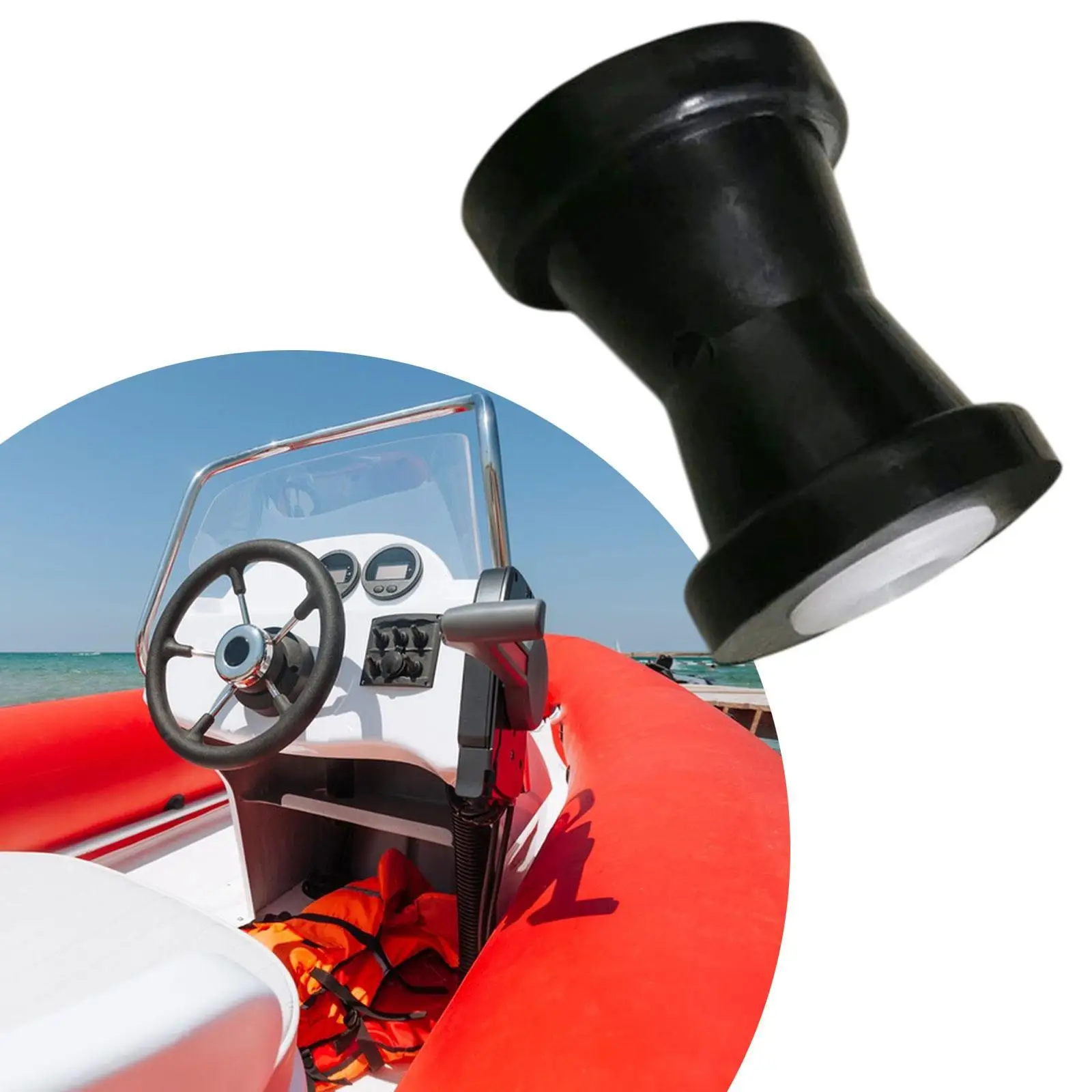 

3-дюймовые аксессуары для носовых роликов, поддержка киля из ТПУ, верхнее колесо, носовой упор, колокольчик, лодка