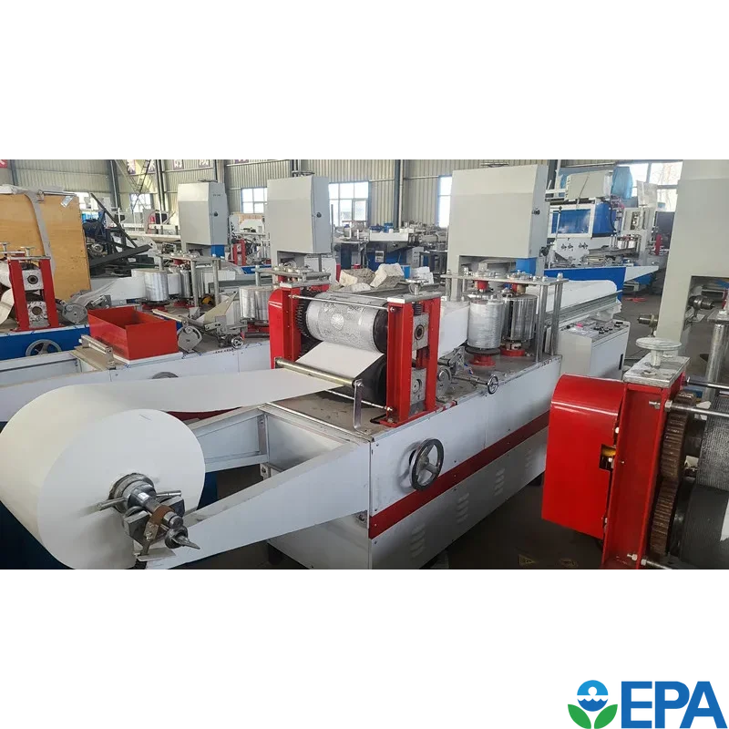 YG Factory New Napkin Paper Product Making Machine Soft Serviette Facial Tissue Napkin Paper Make and Packaging Equipment Price