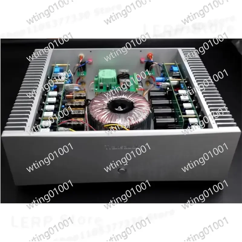 for MASTER FM801 250W Dual Channel Power Amp 8 Ohm 500 Watt 4 Ohm Balanced Single Ended Input Stereo Audio Booster