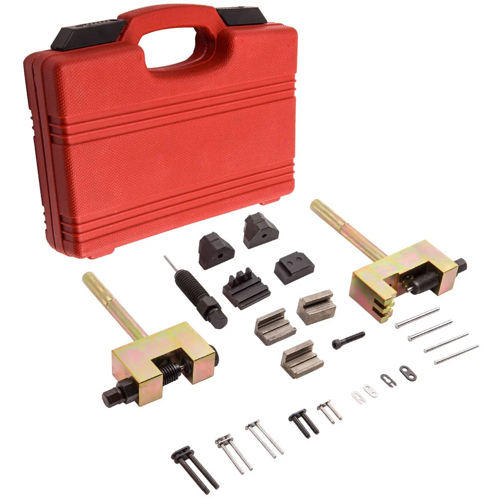 MaXpeedingrods Engine Camshaft Timing Chain Rivet Tool Kit For Mercedes Benz M271 M273 Renew