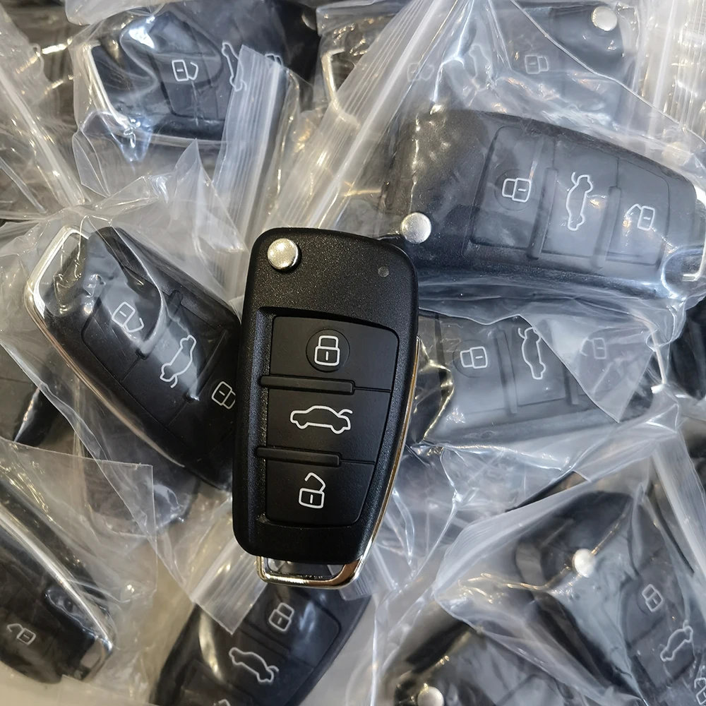 YOCASTY 8V0837220D 8V0837220 Remote Fob Flip Smart Key MQB 48 Chip 434MHZ For AUDI A3 S3 2012 2013 2014 2015 2016 2017 2019