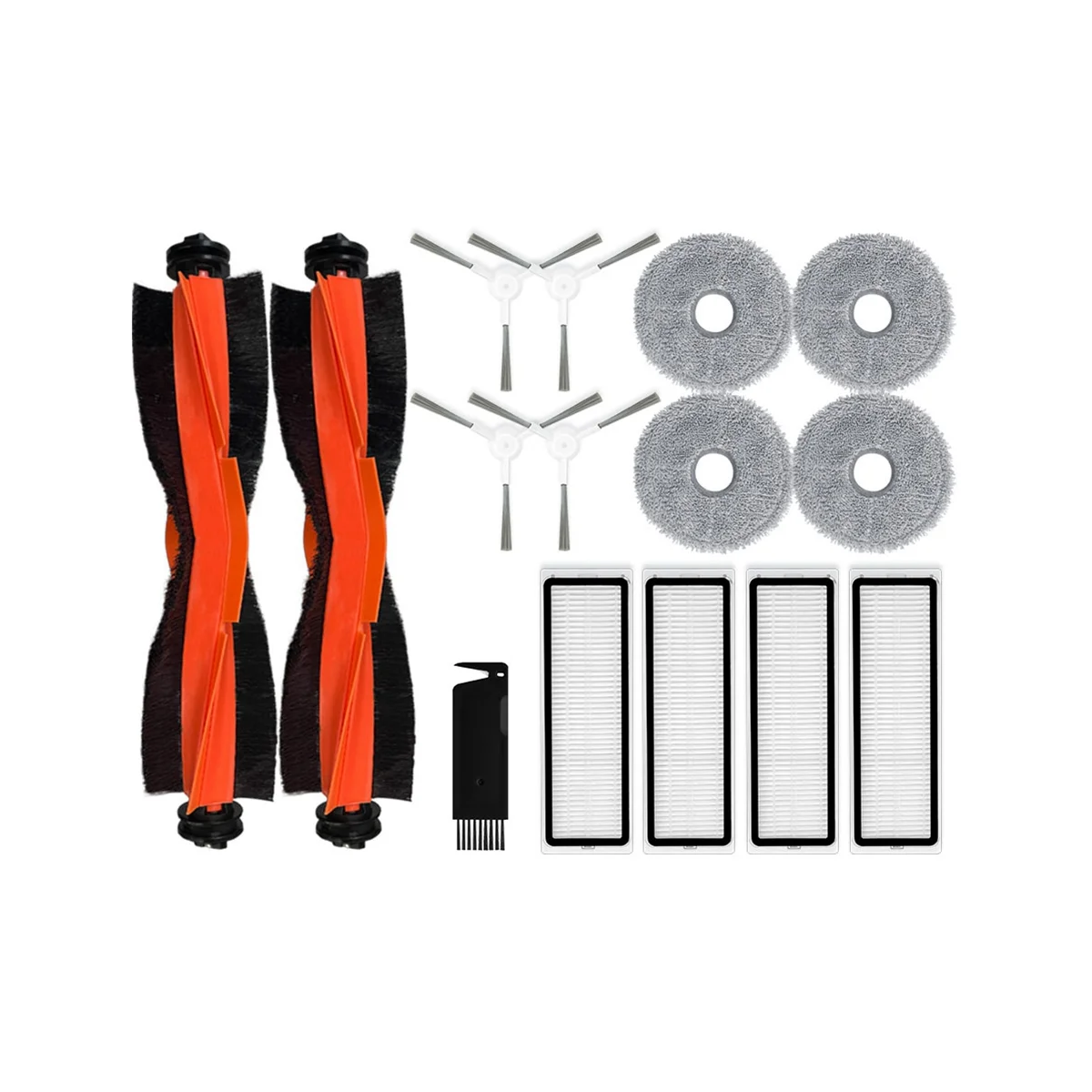 

A06P-For Dreame Bot X20 Pro Robot Vacuum Cleaner Replacement Spare Parts Accessories Main Side Brush Hepa Filter Mop Pad