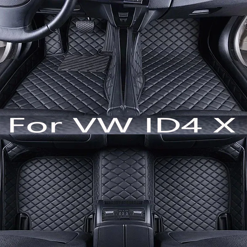 

TPE Custom Car Floor Mats For VW ID4 X 2021 2022 2023 Waterproof Carpet Auto Interior Accessories