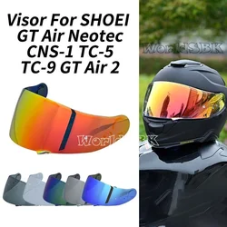 SHOEI GT Air Neotec CNS-1 TC-5 TC-9 GT Air 2 헬멧 쉴드 Uv 컷 카스코 모토 페이스 쉴드 Visera Windshield 용 헬멧 바이저