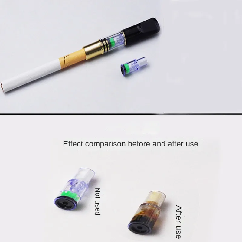 Popular Disposable Filter Cigarette Core Replacement coils filtration of Tar Cigarette Holder Smoke Pipe Microfilter Reduce Tar