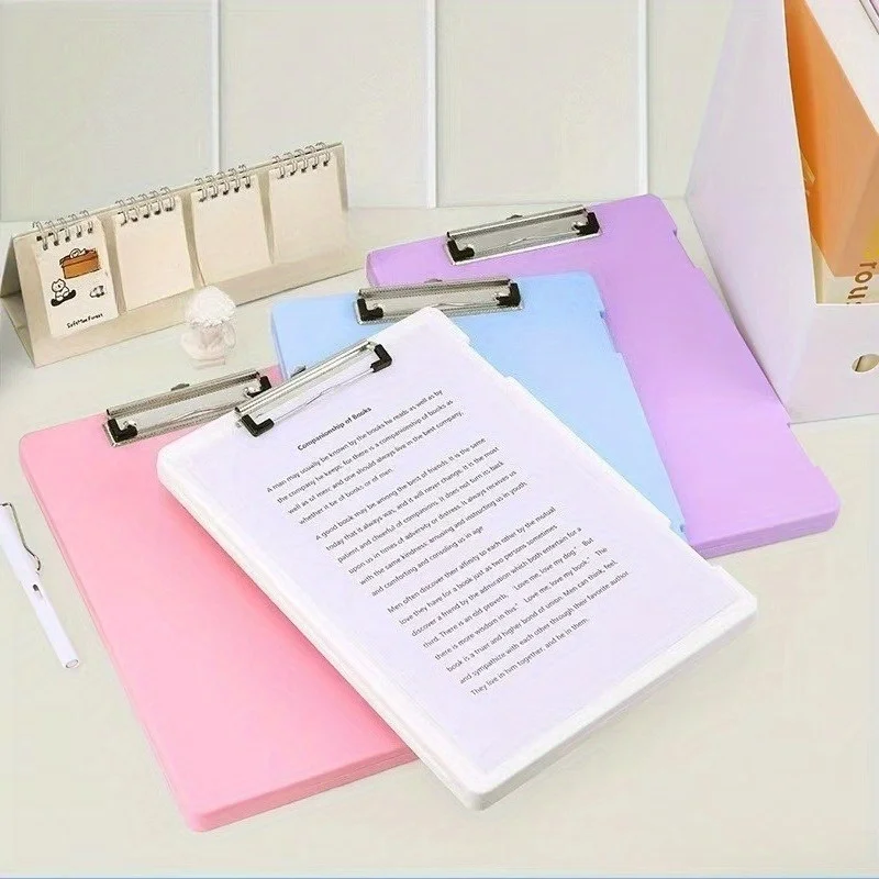 A4-Kunststoff-Ordner-Organizer, multifunktionaler Schreibblock für Prüfungsdokumente, Musikpartitur, Büro, ideal für Studenten und Profis.