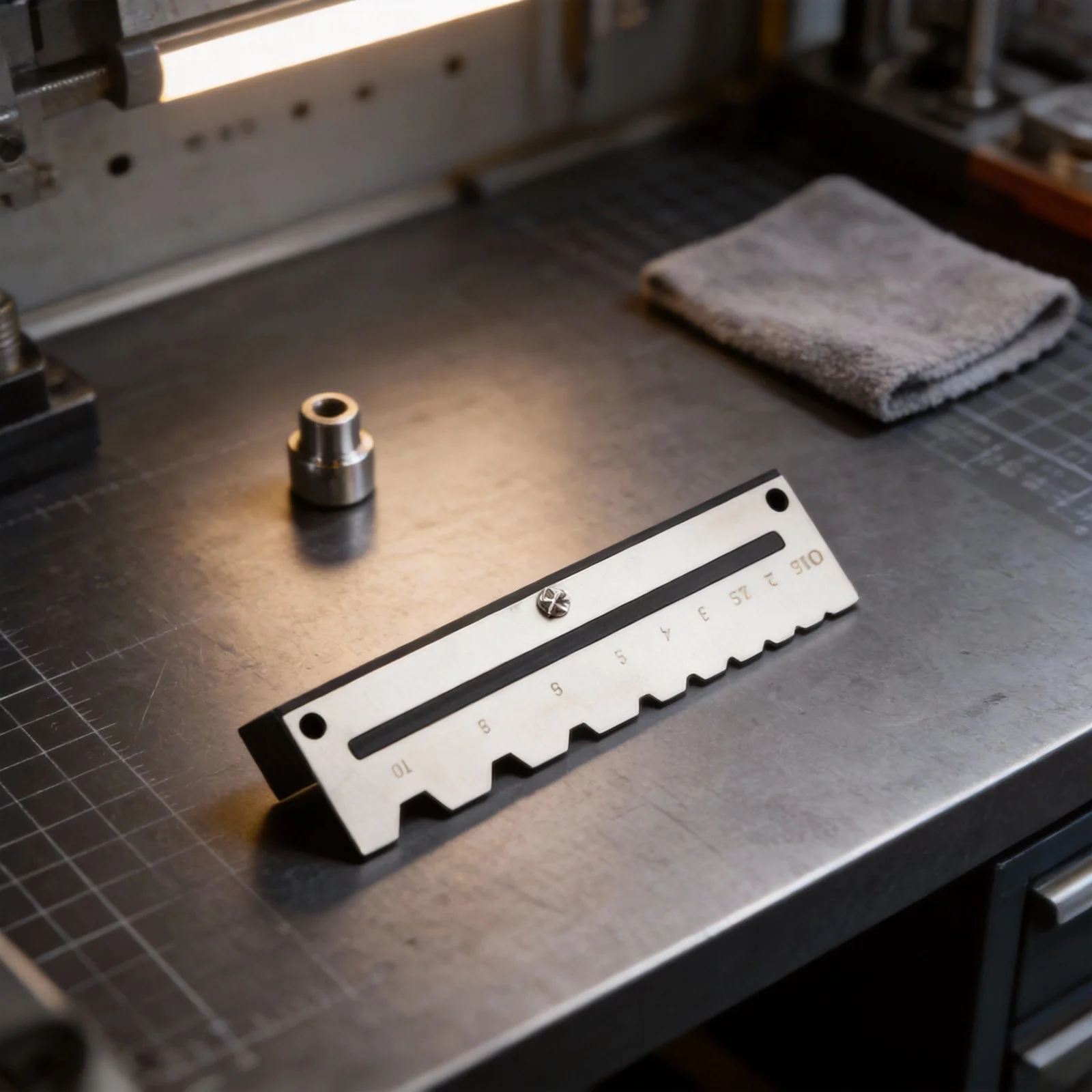 Hexagonal Wrench Storage Rack Holder For H1.5-H10 Key Organizer Silver Aluminum Alloy Tool Tray For Workshop Garage