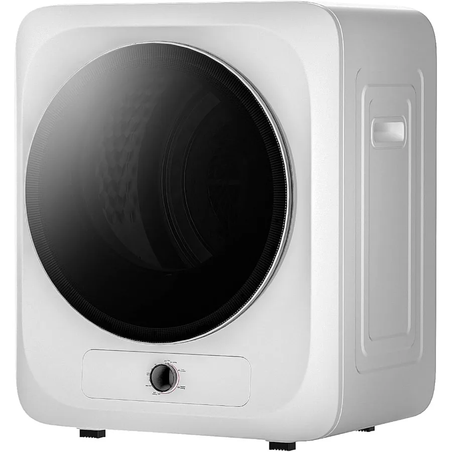 VCJ Draagbare wasdroger voor appartement 10lbs Compacte elektrische wasdroger met roestvrijstalen kuip 1,5 cu.ft Geschikt voor A