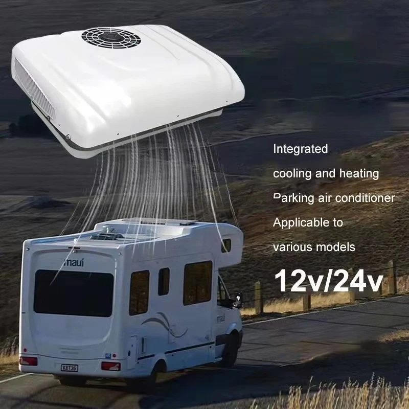 Dc 12V 24V Rooftop Heater Air Conditioner Similar to Coleman Mach 8 Heavy Duty Truck Parking Ac System for  Rv Van