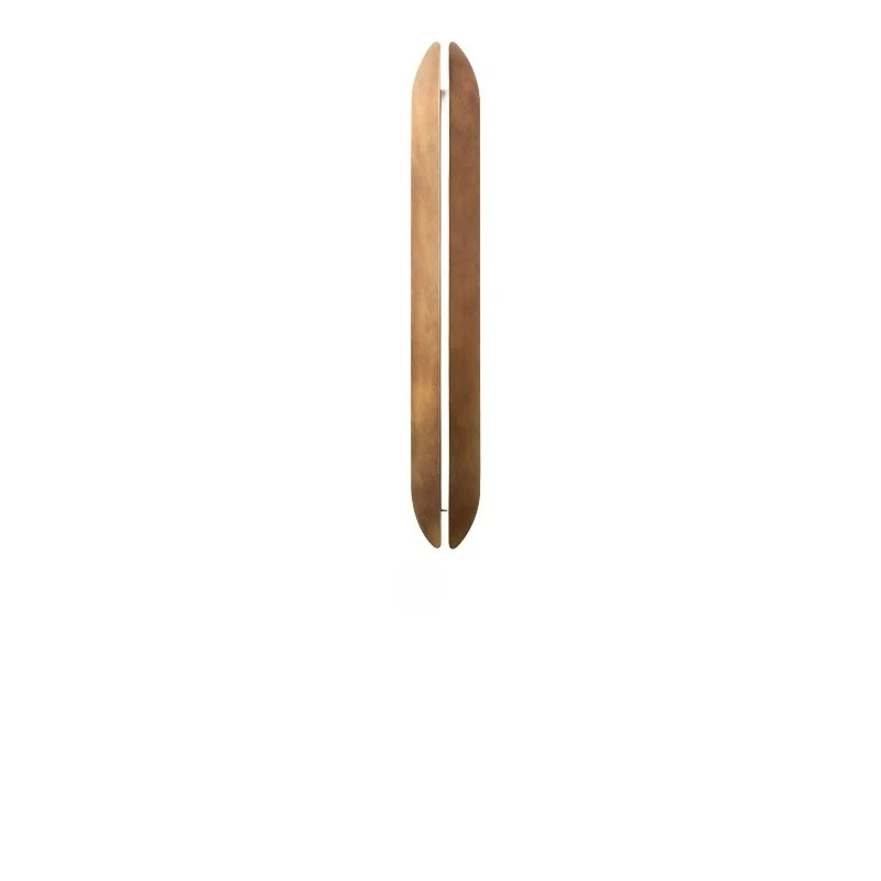 

Light luxury all copper ambient light French retro high-end living room background wall corridor aisle wall light