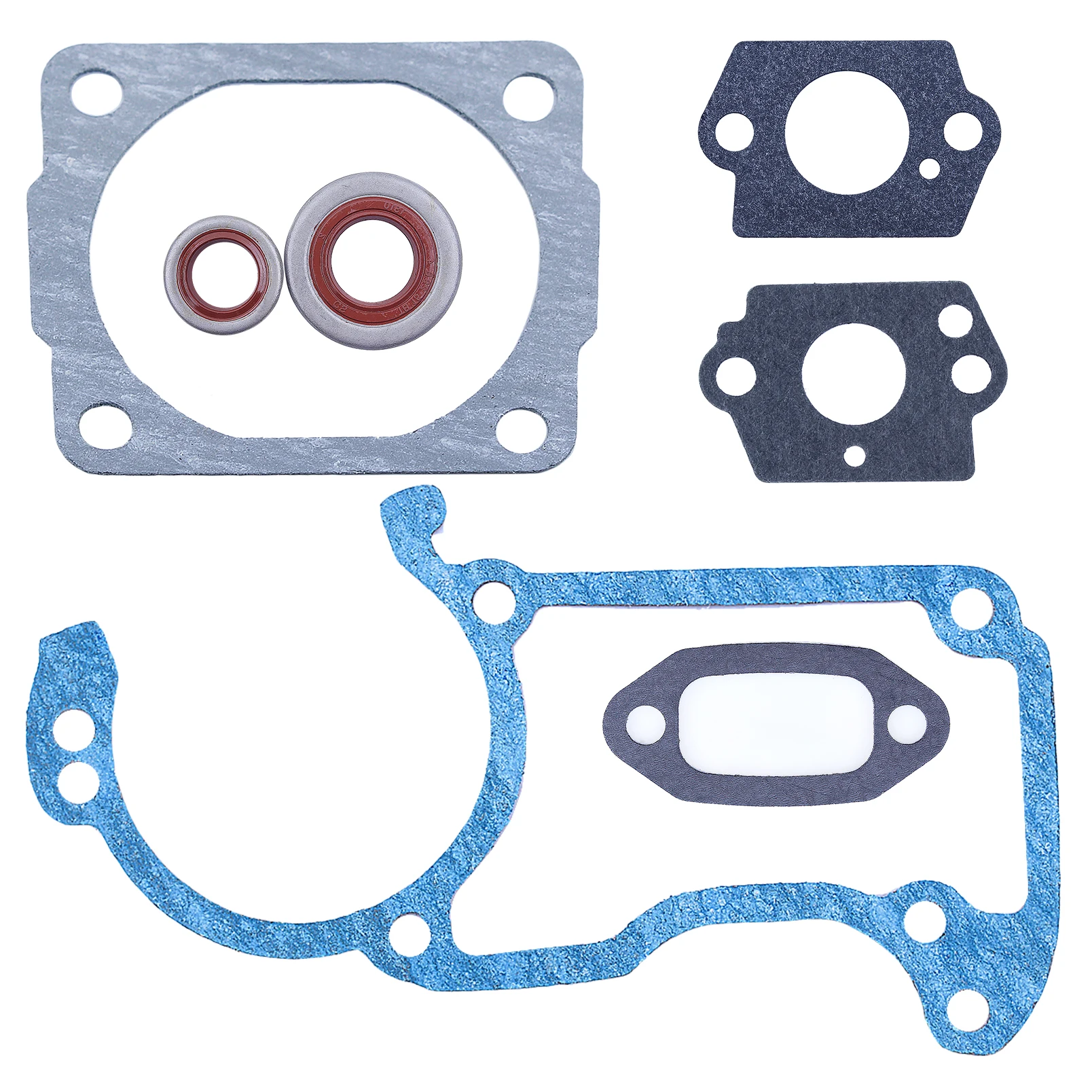 Gasket Set with Oil Seal For Stihl MS240 MS260 024 026 Chainsaws Parts Replace 1121 029 0500