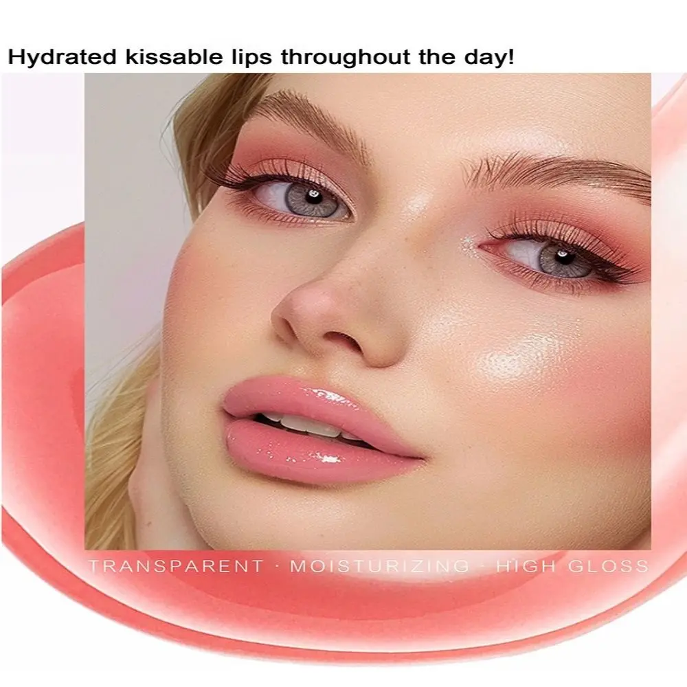

Portable Liquid Lip Gloss Moisturizing Tinted Lipstick Shiny Lip Makeup for Women Makeup
