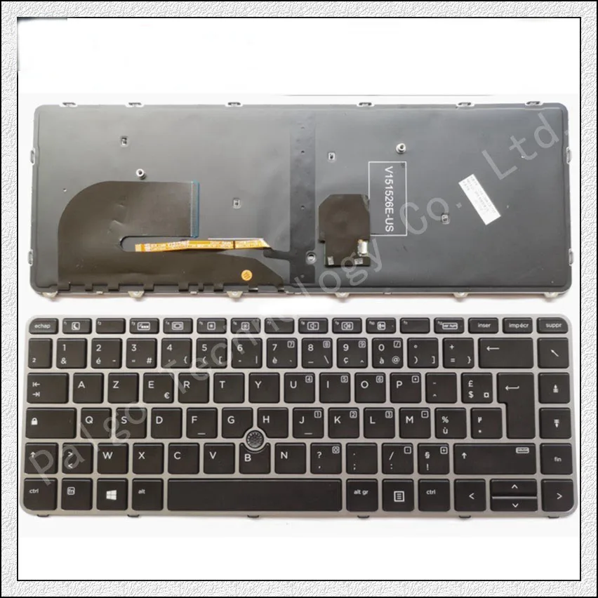 New UK Spanish French Brazil Keyboard For HP EliteBook 840 G3 745 G3 745 G4 840 G4 848 G3 With Backlit SP FR BR