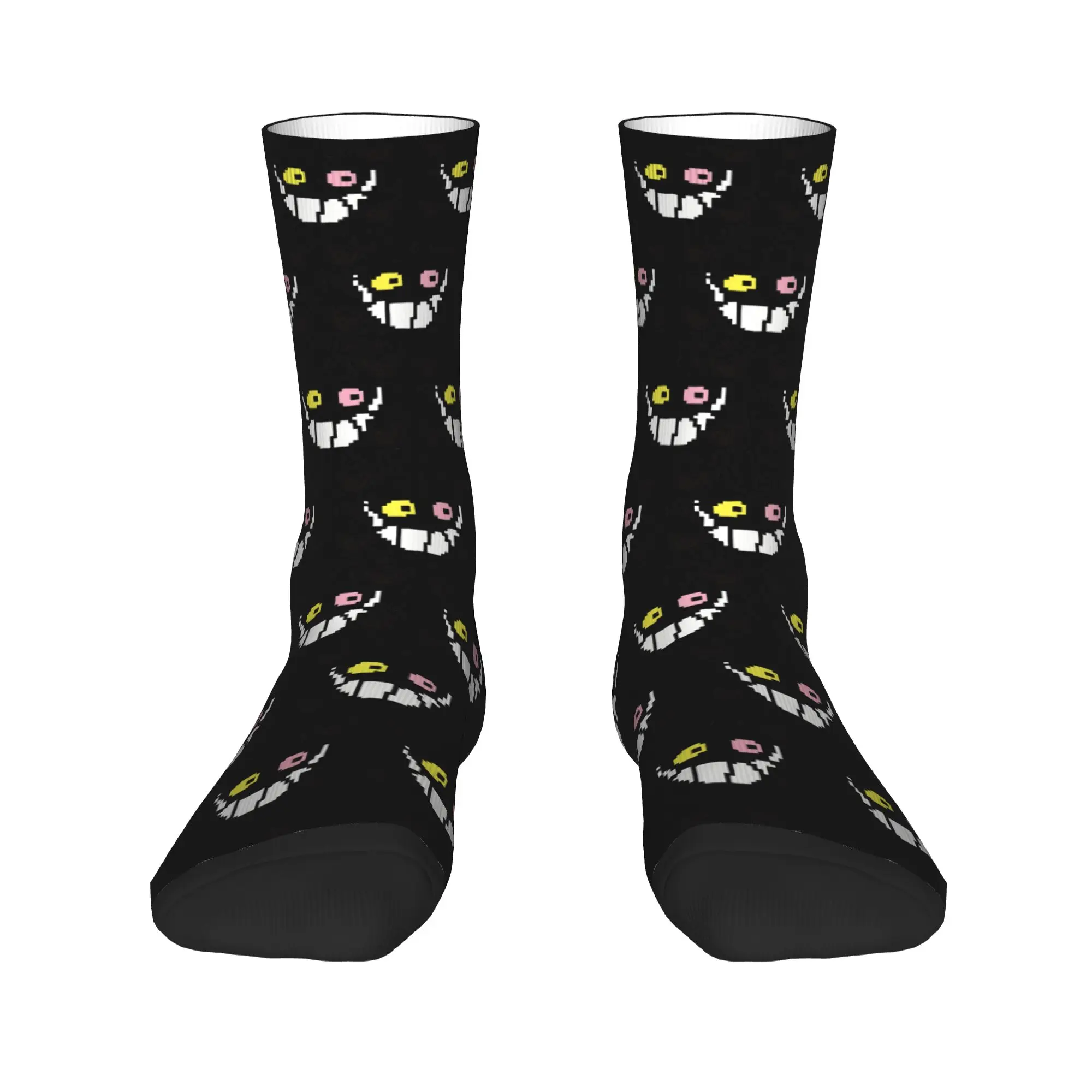 Deltarune Game Stockings  Design Gothic Socks Autumn Non Skid Socks Men Skateboard Soft Socks