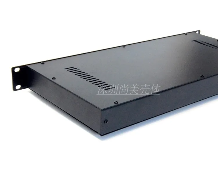 19 inch 1U standard chassis rack type 1U project plug-in box processing customized sheet metal shell industrial control case