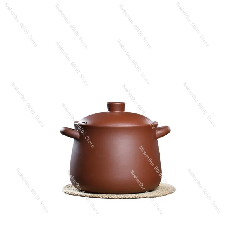 

Zhu Ni purple sand pot soup household gas soup pot flat bottom casserole