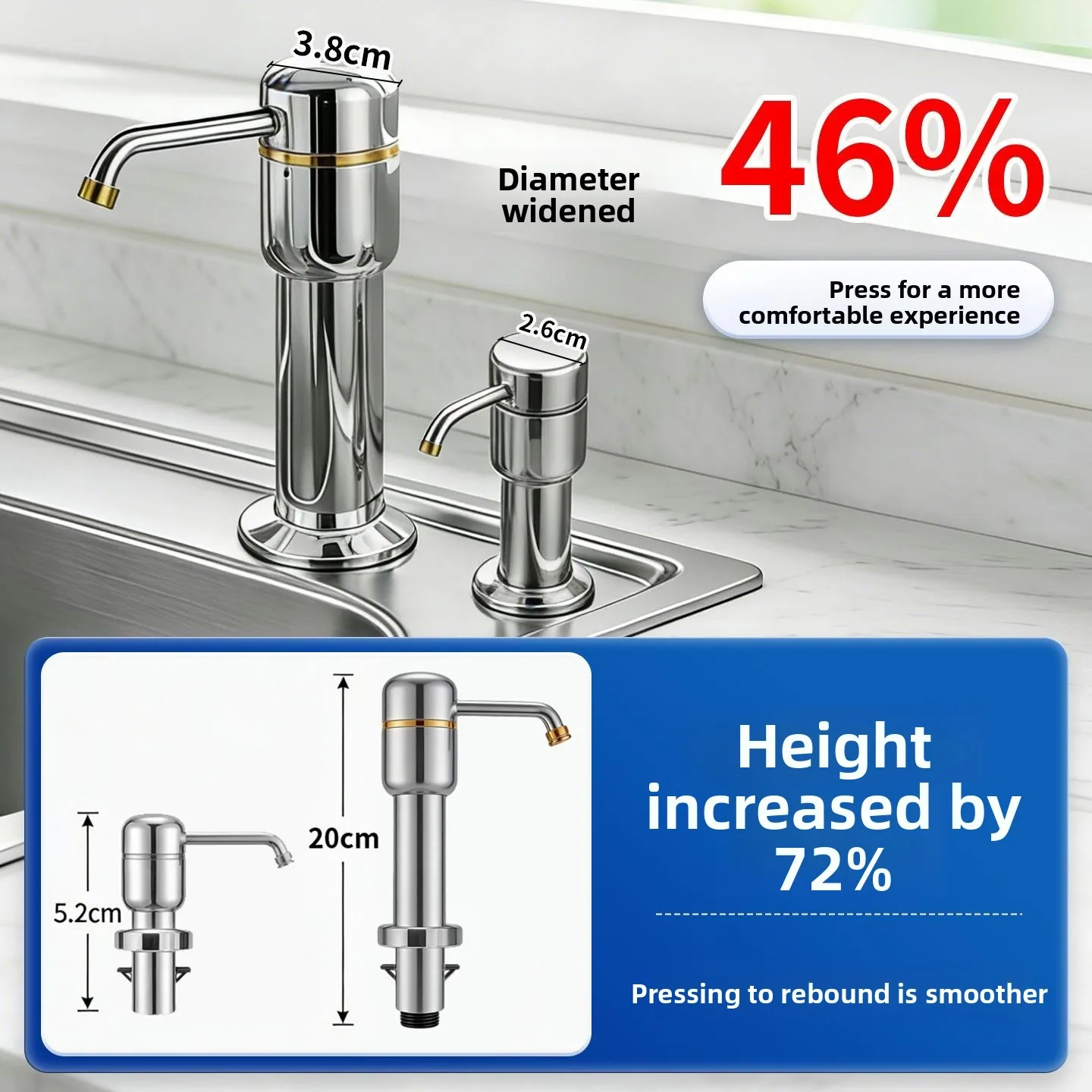 Thumbnail 4 - #14 Best Built-In Kitchen Soap Dispensers to Buy In 2026