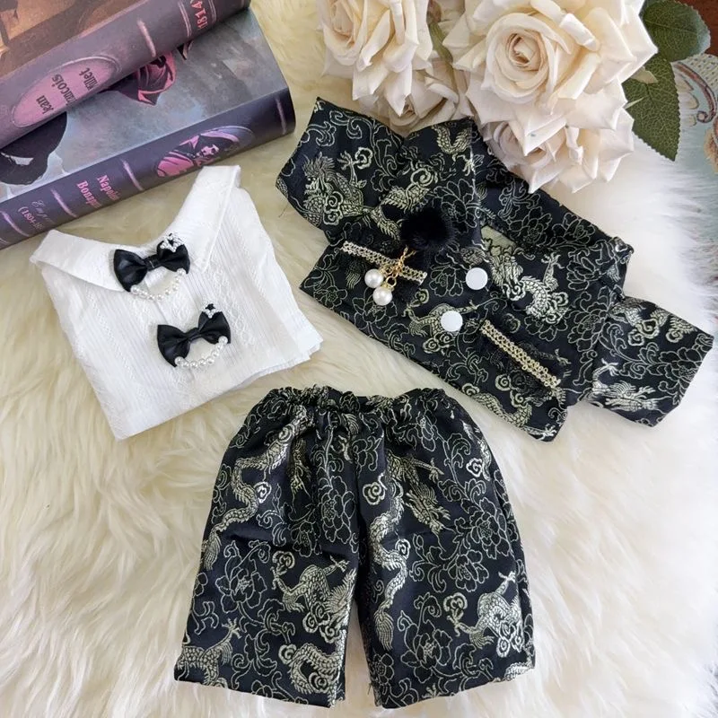 Roupas de boneca de algodão 20cm 40cm “dragão enrolado pequeno senhor” 50- 55cm roupas de boneca reborn frete grátis