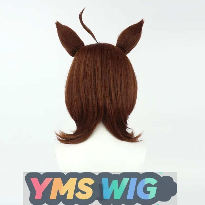 วิกผม [YMS WIG] Uma Musume Pretty Derby Pretty Derby Ally Tachyon พร้อมหูและหาง