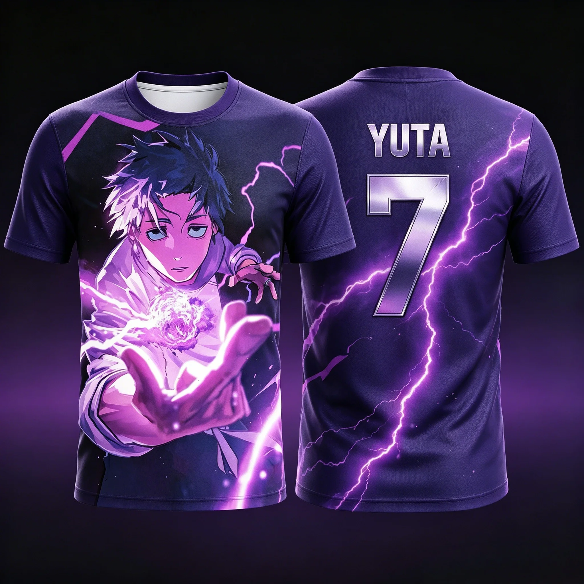 2026 Summer Spell Return Battle:Yi Gu You Tai Zi Galaxy Spell Power 3D Printed Football Shirt T-shirt Sports Casual Short Sleeve