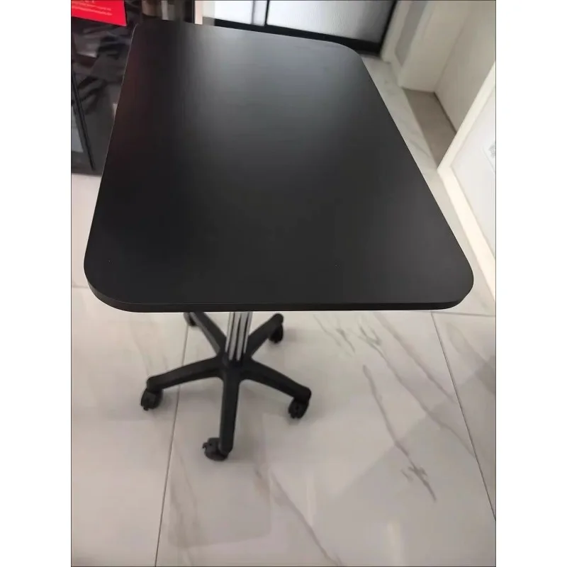 

Rolling Bedside Table Movable Nightstand Kitchen Compact Dining Desk Small Space Furniture Solution Computer Table