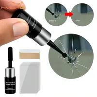 Three-piece Windshield Scratch Repair Automotive Glass Kit Crack Broken Fluid Window Automotivo Limpia Parabrisas Car Tools 3ml